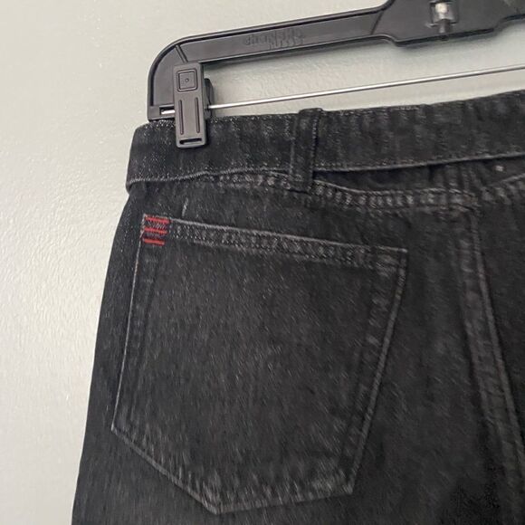 NWT BDG BLACK BUTTON FLY CUT-OFF FOLD OVER Waist JEAN SHORTS 25 - Picture 6 of 13